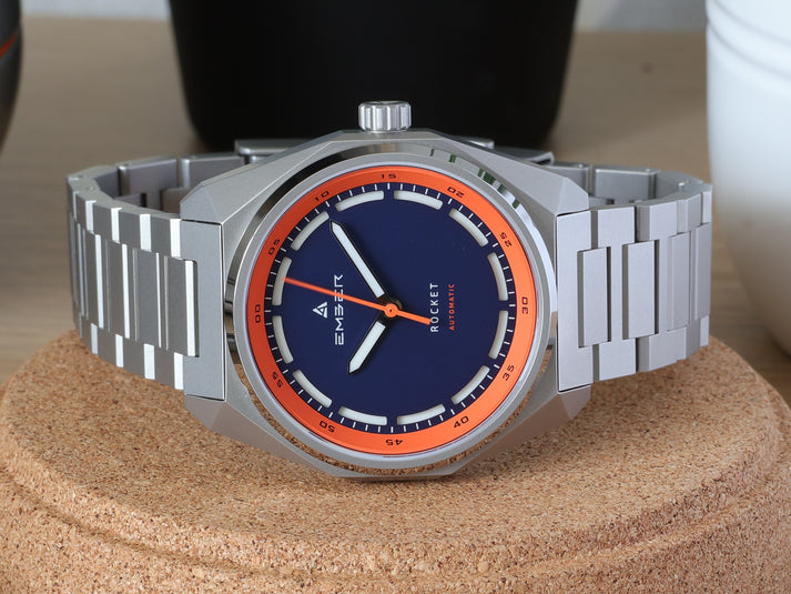 This IMPRESSIVE Bead Blasted NH38 Debut (Ember Rocket) Watch Blew Me ...